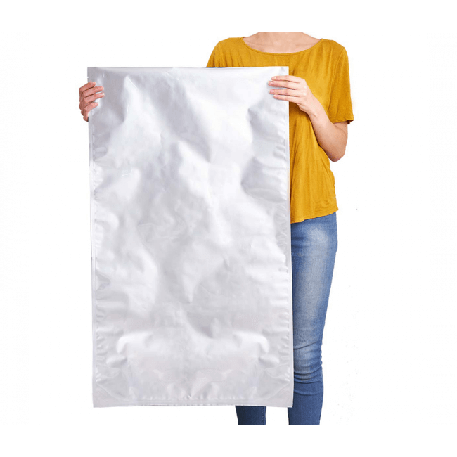 Qnubu Beutel aus Aluminiumfolie verschließbar 56x95cm 50Stk Details 2